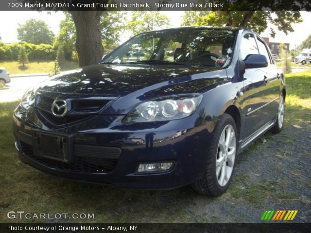 2009 Mazda MAZDA3 s Grand Touring Hatchback in Stormy Blue Mica