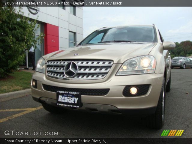 2006 Mercedes-Benz ML 500 4Matic in Desert Silver Metallic