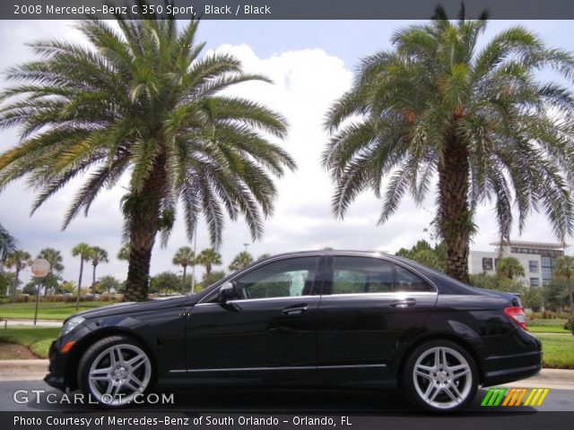 2008 Mercedes-Benz C 350 Sport in Black