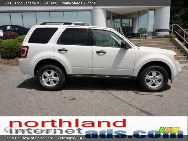 2011 Ford Escape XLT V6 4WD in White Suede