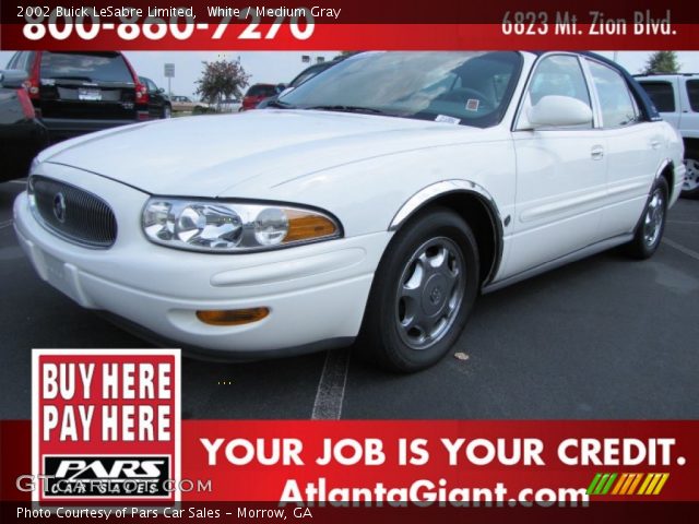 2002 Buick LeSabre Limited in White