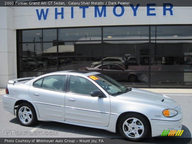 2003 Pontiac Grand Am GT Sedan in Galaxy Silver Metallic