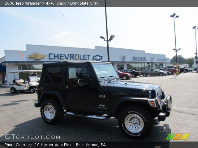 2006 Jeep Wrangler X 4x4 in Black
