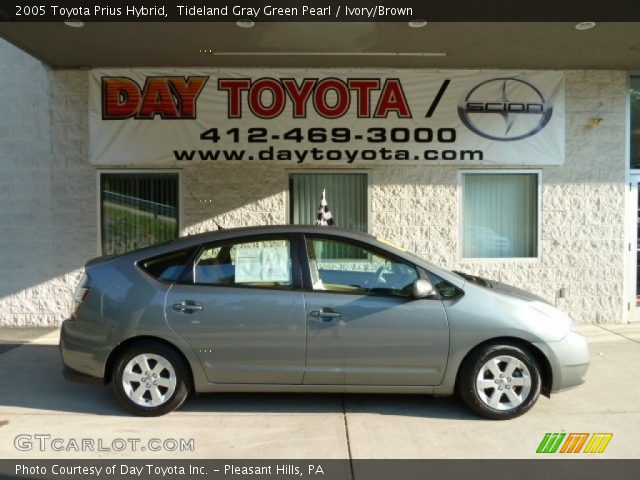 2005 Toyota Prius Hybrid in Tideland Gray Green Pearl