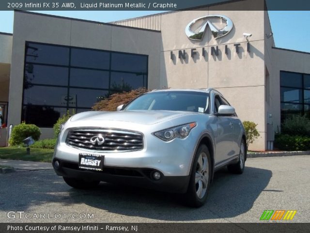 2009 Infiniti FX 35 AWD in Liquid Platinum Metallic
