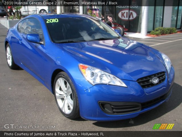 2010 Hyundai Genesis Coupe 2.0T Premium in Mirabeau Blue
