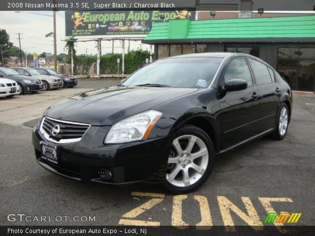 2008 Nissan Maxima 3.5 SE in Super Black