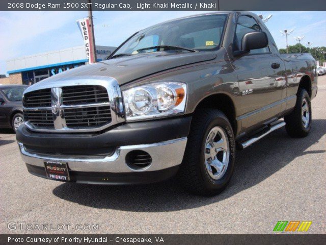 2008 Dodge Ram 1500 SXT Regular Cab in Light Khaki Metallic
