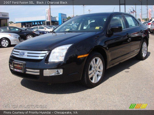 2007 Ford Fusion SEL in Black