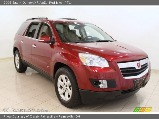 2008 Saturn Outlook XR AWD in Red Jewel