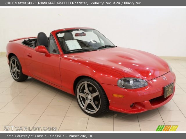 2004 Mazda MX-5 Miata MAZDASPEED Roadster in Velocity Red Mica