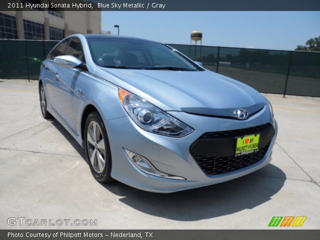 2011 Hyundai Sonata Hybrid in Blue Sky Metallic