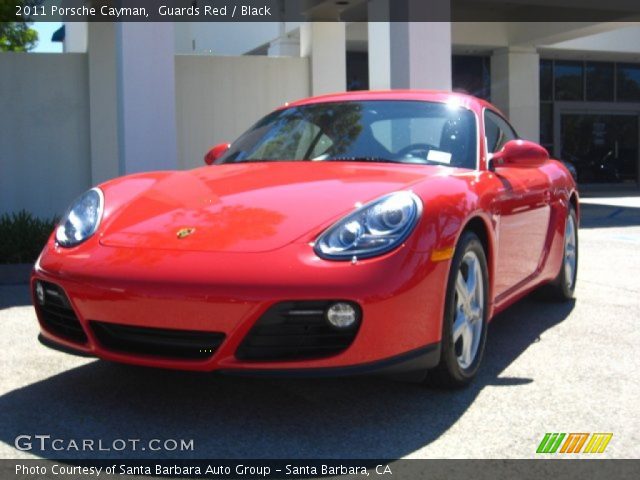 2011 Porsche Cayman  in Guards Red