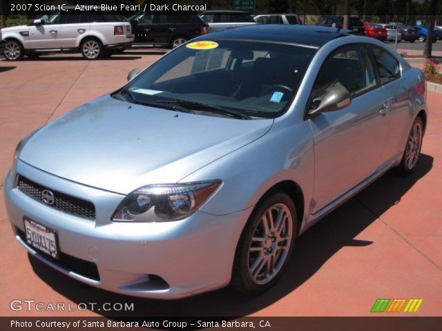 2007 Scion tC  in Azure Blue Pearl