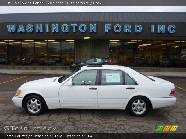 1999 Mercedes-Benz S 320 Sedan in Glacier White