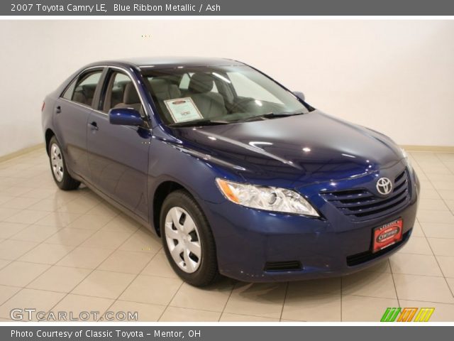 2007 Toyota Camry LE in Blue Ribbon Metallic