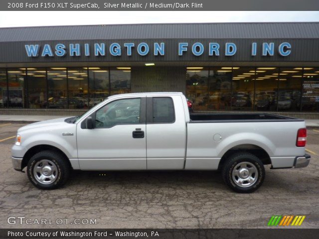 2008 Ford F150 XLT SuperCab in Silver Metallic