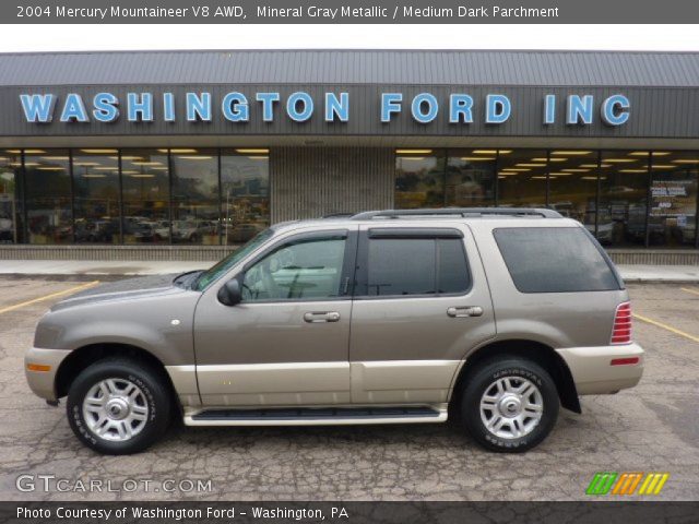 2004 Mercury Mountaineer V8 AWD in Mineral Gray Metallic