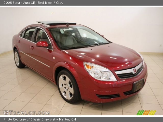 2008 Saturn Aura XE in Red Jewel