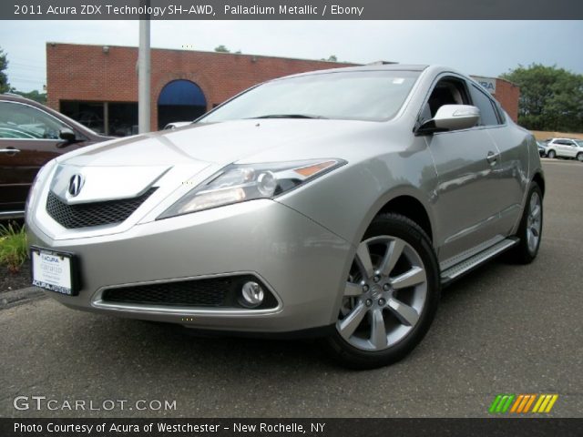 2011 Acura ZDX Technology SH-AWD in Palladium Metallic