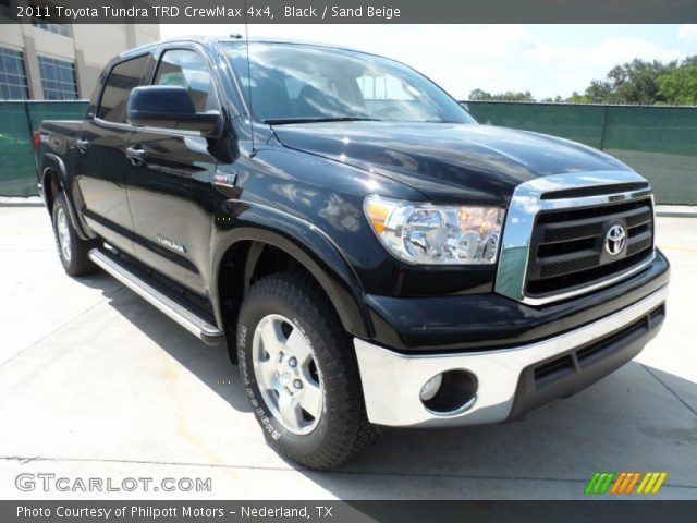 2011 Toyota Tundra TRD CrewMax 4x4 in Black
