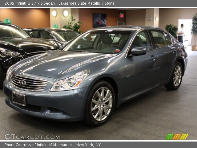 2009 Infiniti G 37 x S Sedan in Lakeshore Slate Metallic