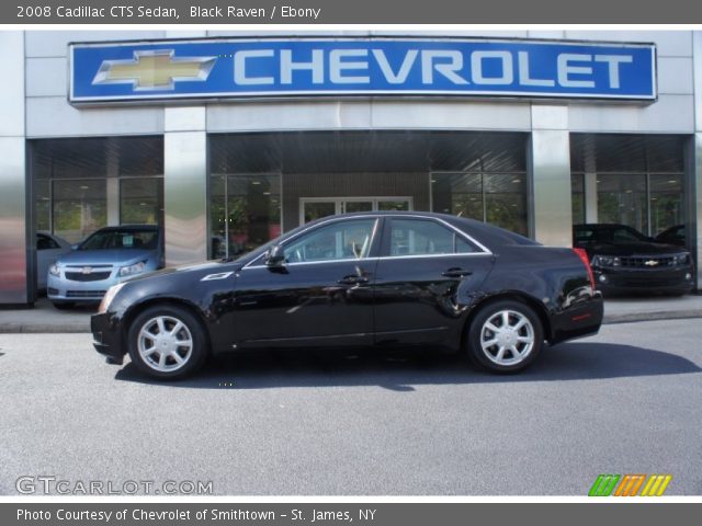 2008 Cadillac CTS Sedan in Black Raven