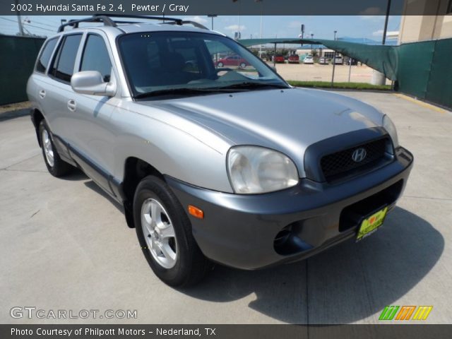 2002 Hyundai Santa Fe 2.4 in Pewter