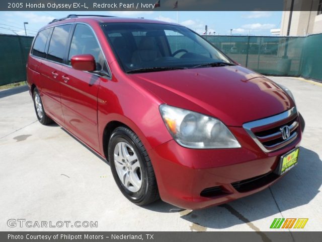 2005 Honda Odyssey EX-L in Redrock Pearl