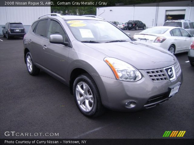 2008 Nissan Rogue SL AWD in Gotham Gray Metallic