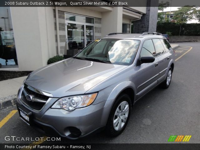 2008 Subaru Outback 2.5i Wagon in Quartz Silver Metallic