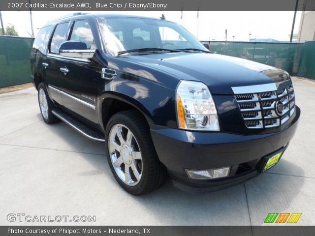 2007 Cadillac Escalade AWD in Blue Chip