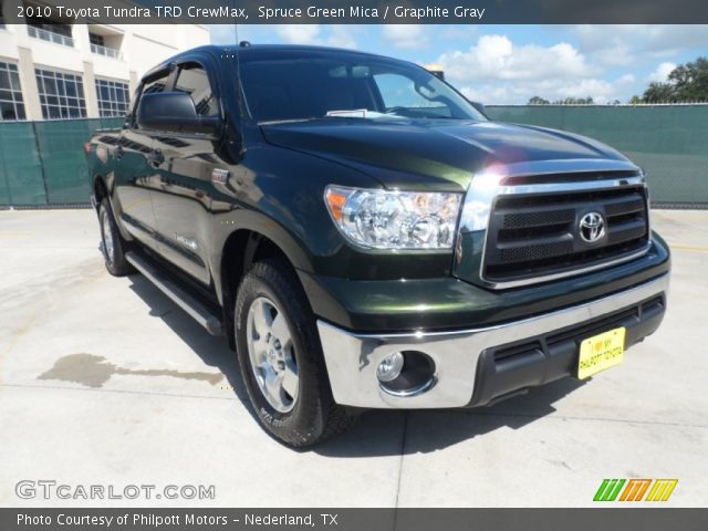 2010 Toyota Tundra TRD CrewMax in Spruce Green Mica