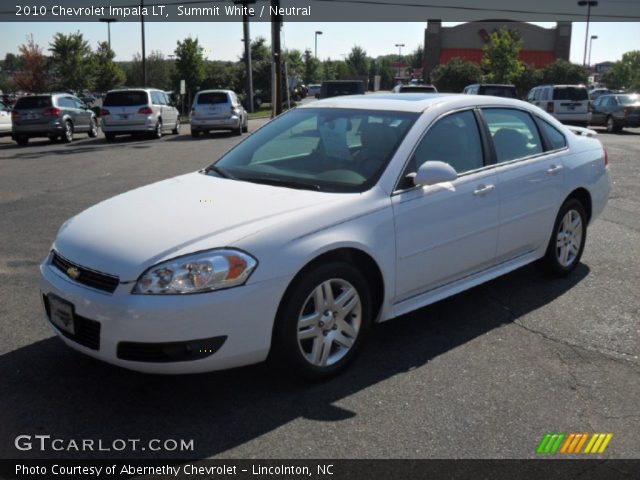 2010 Chevrolet Impala LT in Summit White