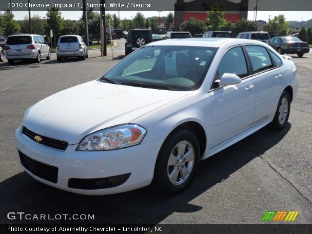 2010 Chevrolet Impala LT in Summit White