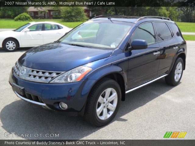 2007 Nissan Murano SL AWD in Midnight Blue Pearl