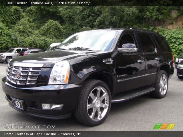 2008 Cadillac Escalade AWD in Black Raven