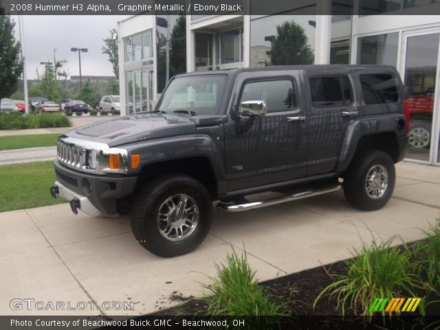 2008 Hummer H3 Alpha in Graphite Metallic