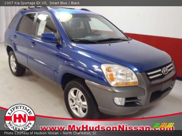 2007 Kia Sportage EX V6 in Smart Blue