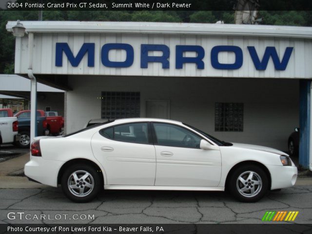 2004 Pontiac Grand Prix GT Sedan in Summit White