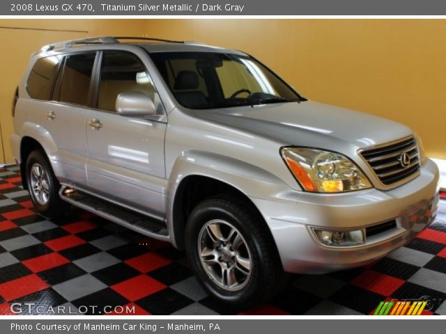 2008 Lexus GX 470 in Titanium Silver Metallic