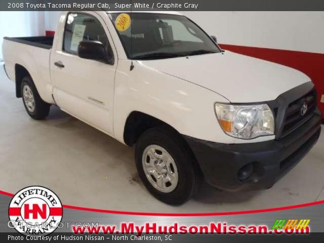 2008 Toyota Tacoma Regular Cab in Super White