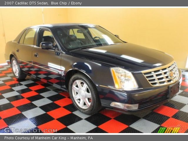 2007 Cadillac DTS Sedan in Blue Chip