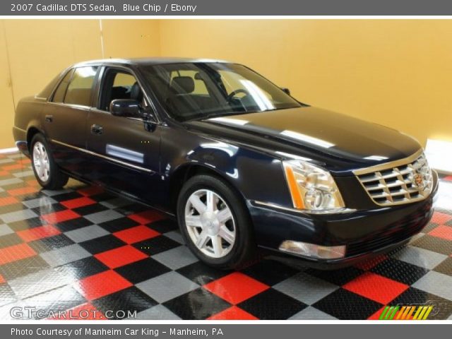 2007 Cadillac DTS Sedan in Blue Chip