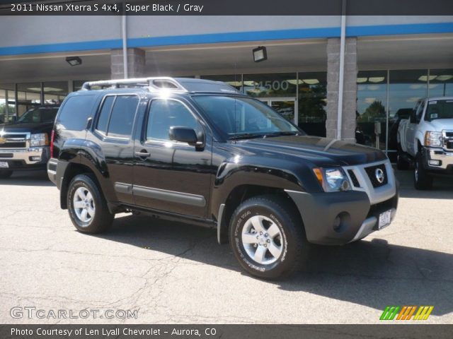 2011 Nissan Xterra S 4x4 in Super Black