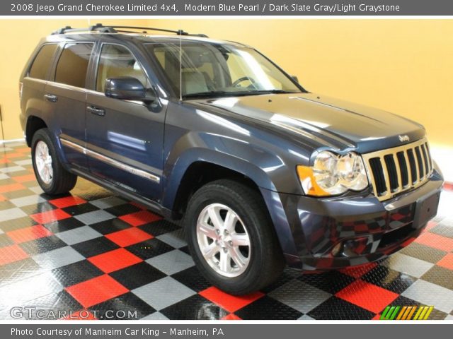 2008 Jeep Grand Cherokee Limited 4x4 in Modern Blue Pearl