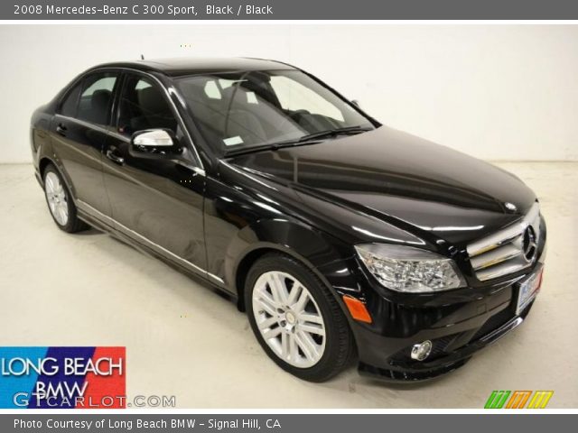 2008 Mercedes-Benz C 300 Sport in Black