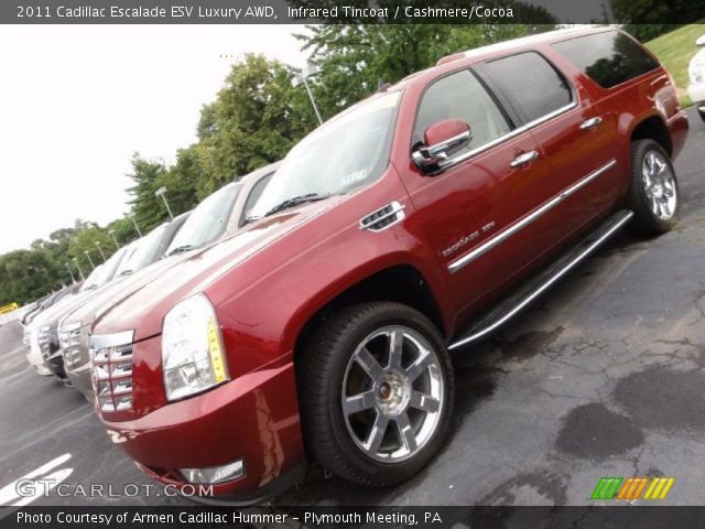 2011 Cadillac Escalade ESV Luxury AWD in Infrared Tincoat