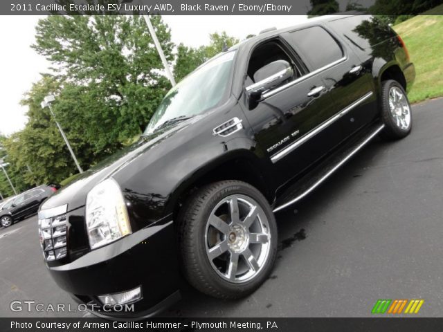 2011 Cadillac Escalade ESV Luxury AWD in Black Raven