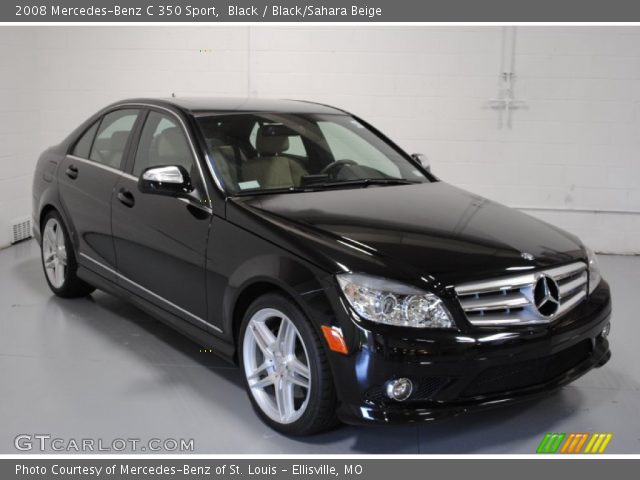 2008 Mercedes-Benz C 350 Sport in Black